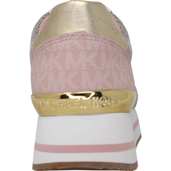 Michael Kors Glitter Chain Mesh White Gold 43S2MQFSAD Women's - Picture 7 of 8